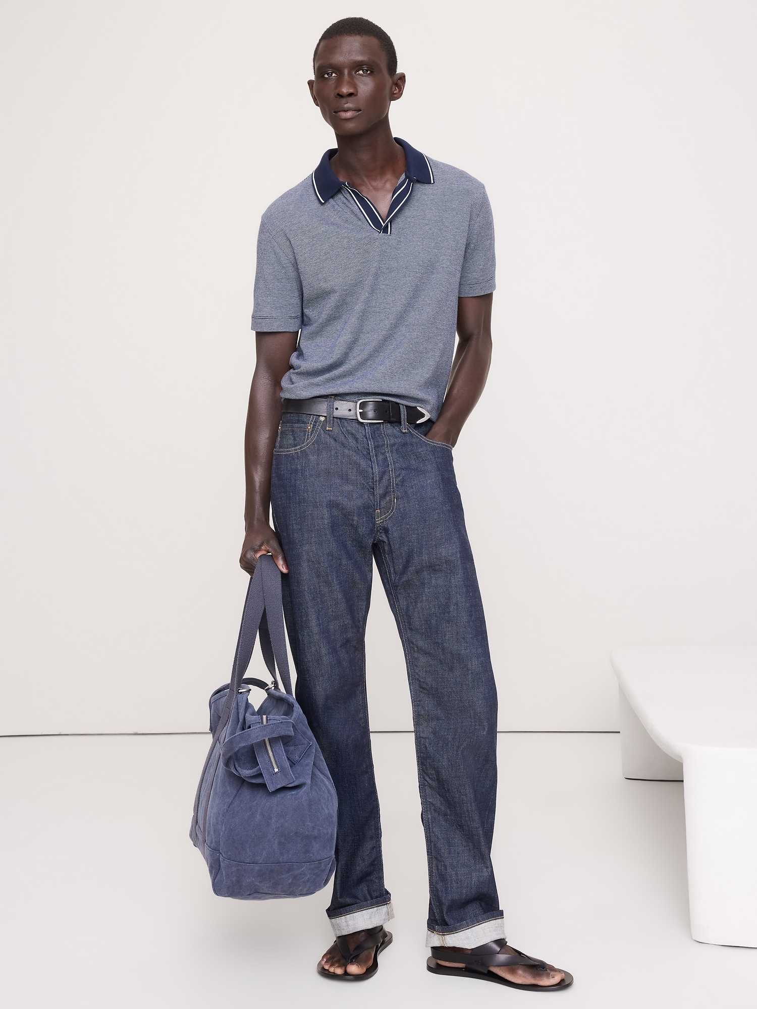 L'image numéro 3 présente Haut luxueux à col polo tricoteuse