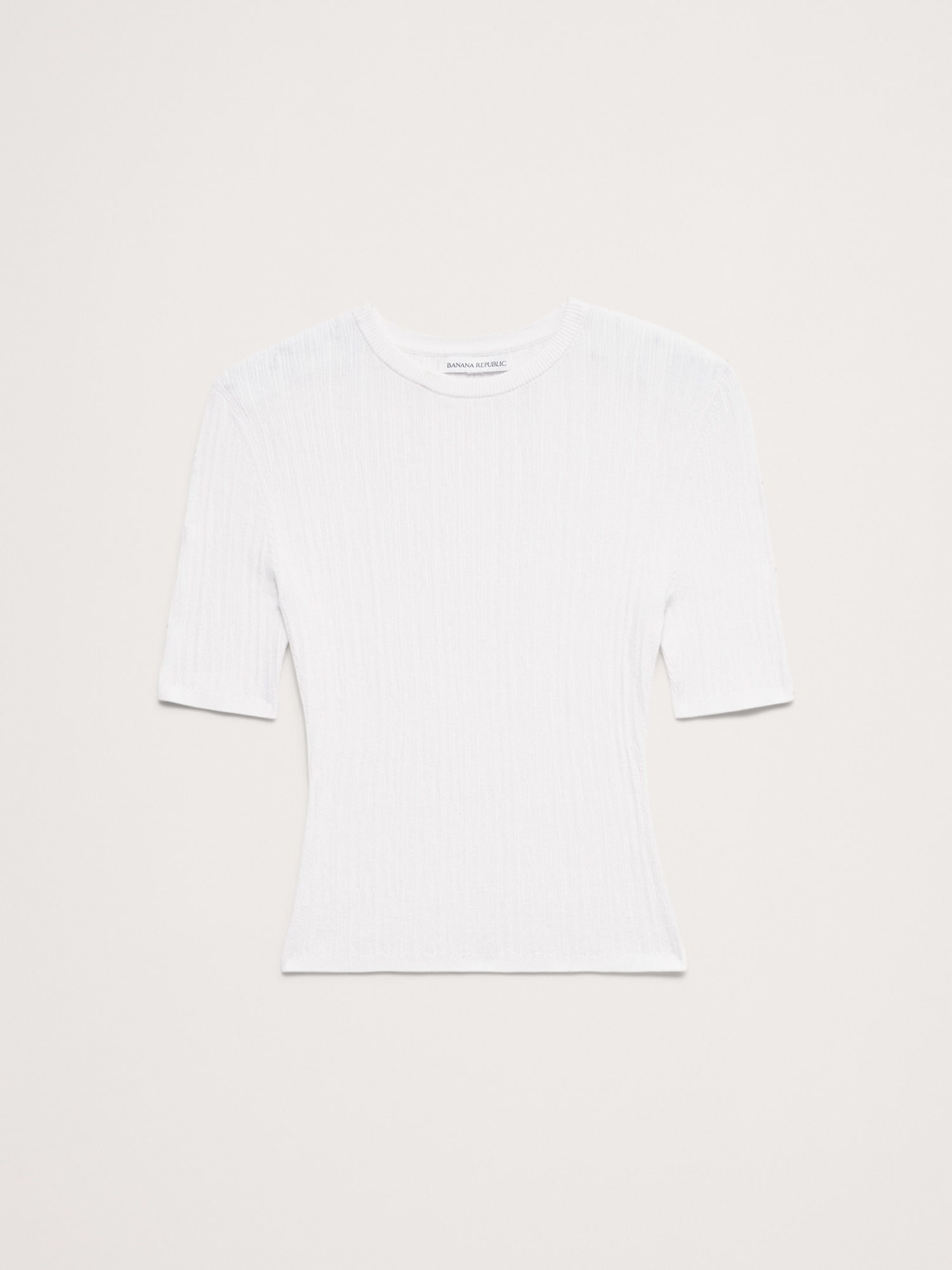 L'image numéro 5 présente Haut en tricot froissé
