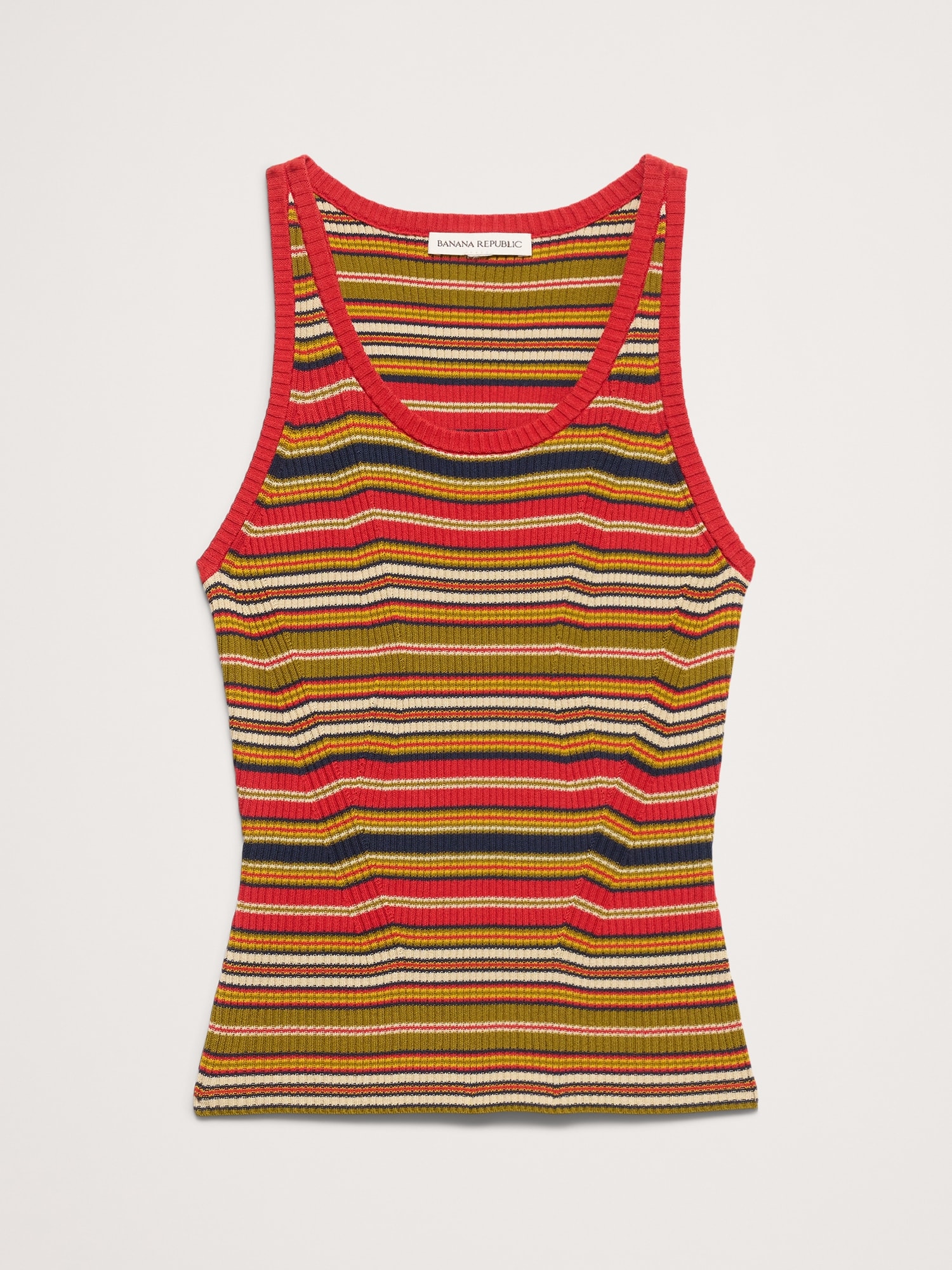 Image number 2 showing, Ribbed Cotton Tank