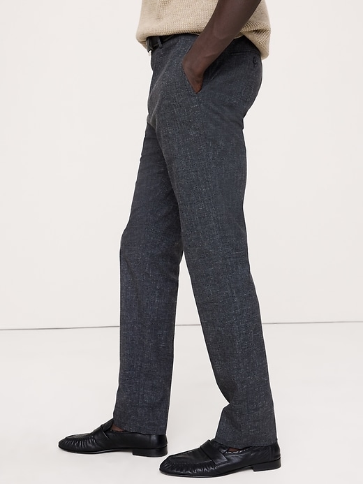 slim fit dress slacks Berle Tropical Wool Dress Pants