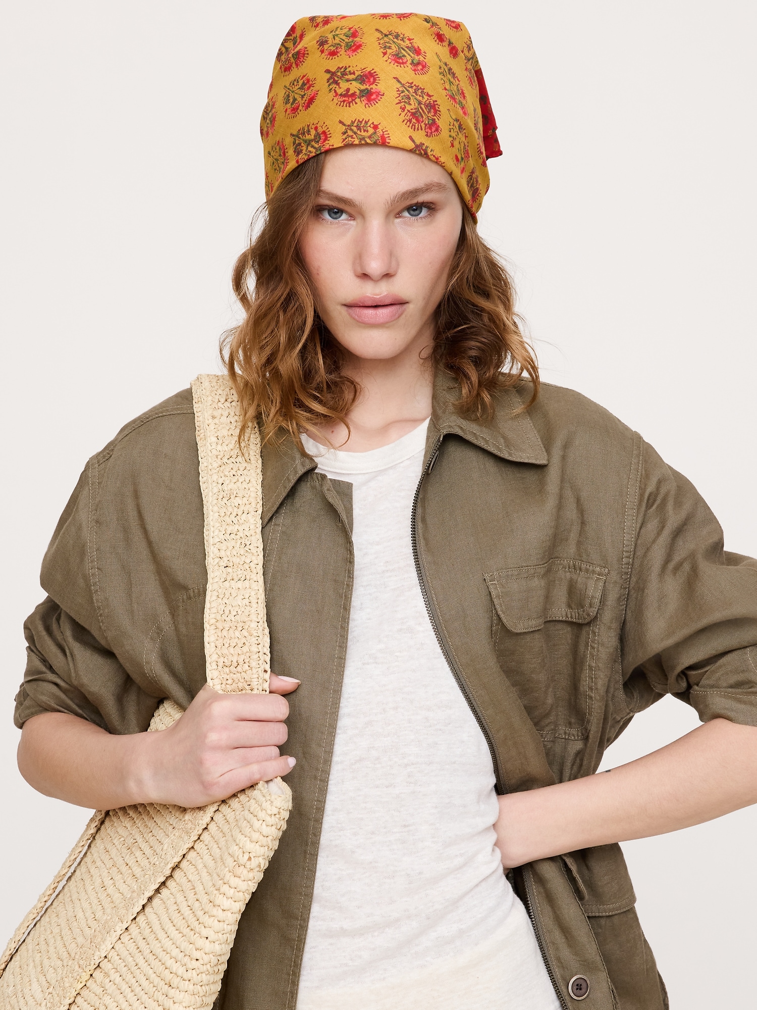 L'image numéro 2 présente Bandana en coton