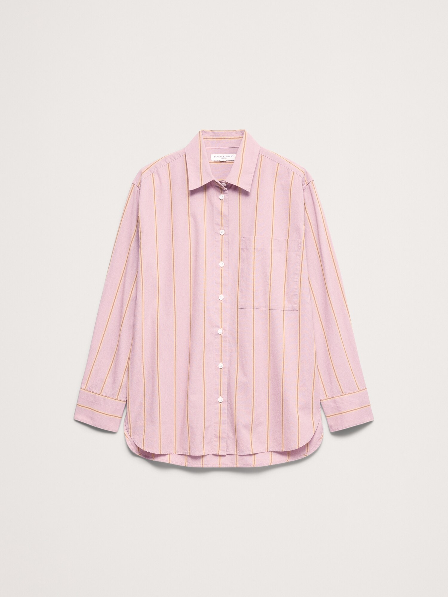 Image number 5 showing, The Oversized Shirt in Breezy-Cotton