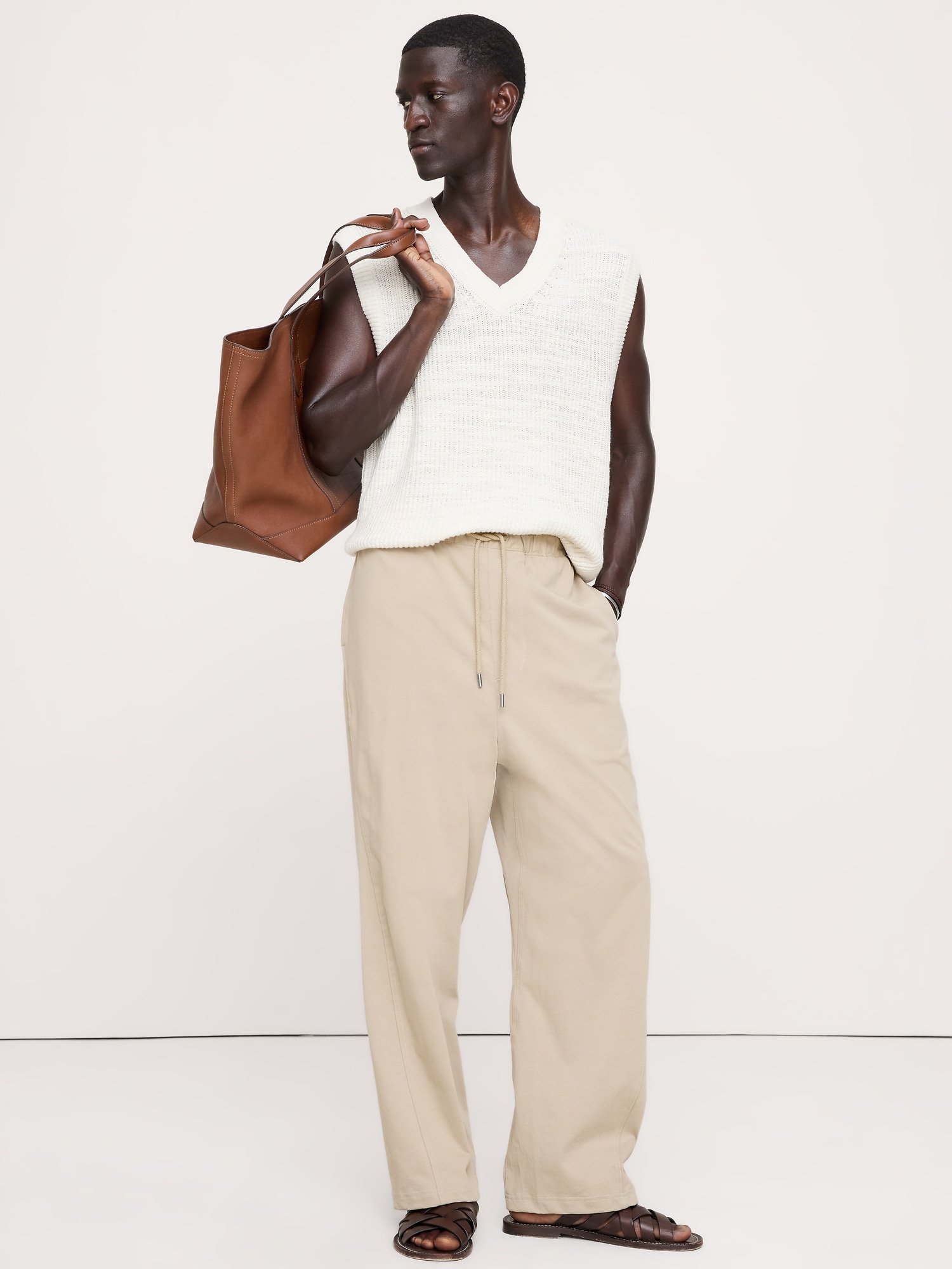 Image number 1 showing, Relaxed Pull-On Flight Pant