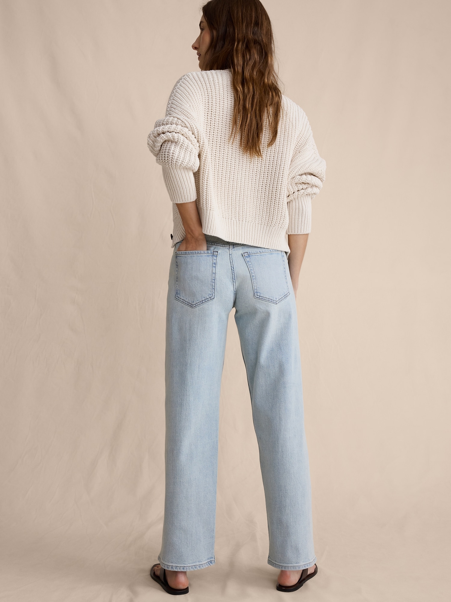 Image number 3 showing, Mid-Rise 90s Loose Crop Jean