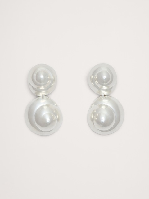 PENDANTS D'OREILLES AVEC SPIRALE ET SPHÈRE