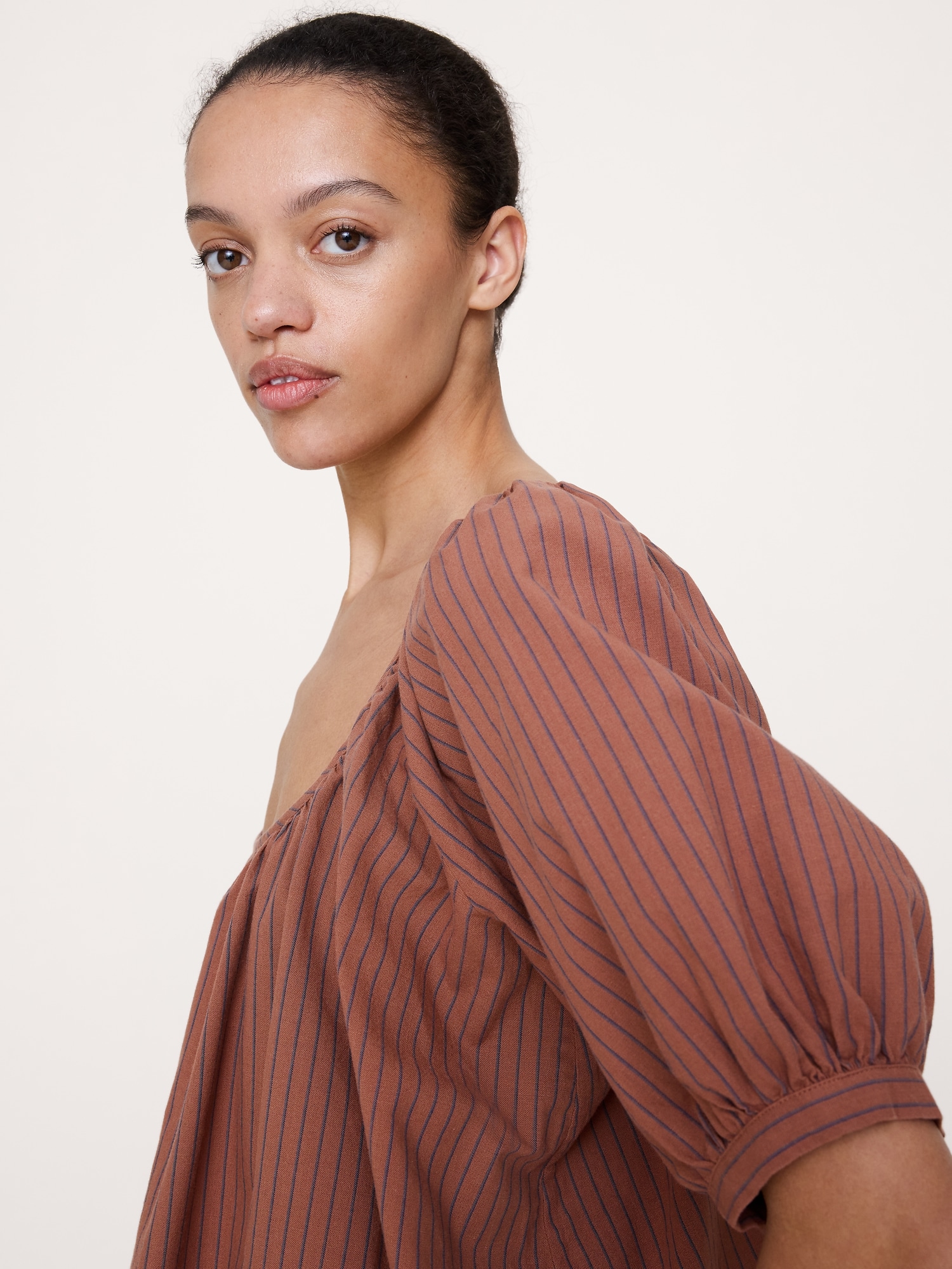 Image number 6 showing, Breezy Cotton Scoop-Neck Top