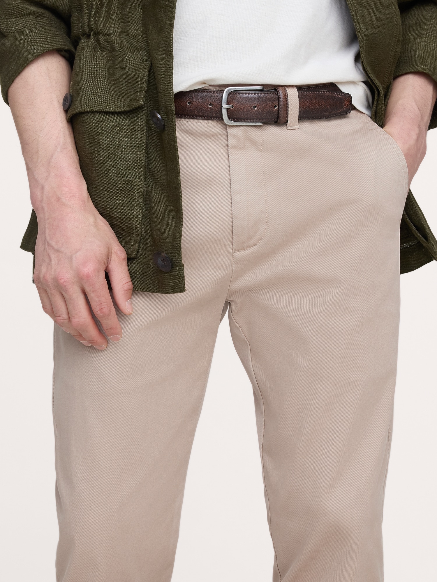 Image number 7 showing, Straight Lived-In Chino