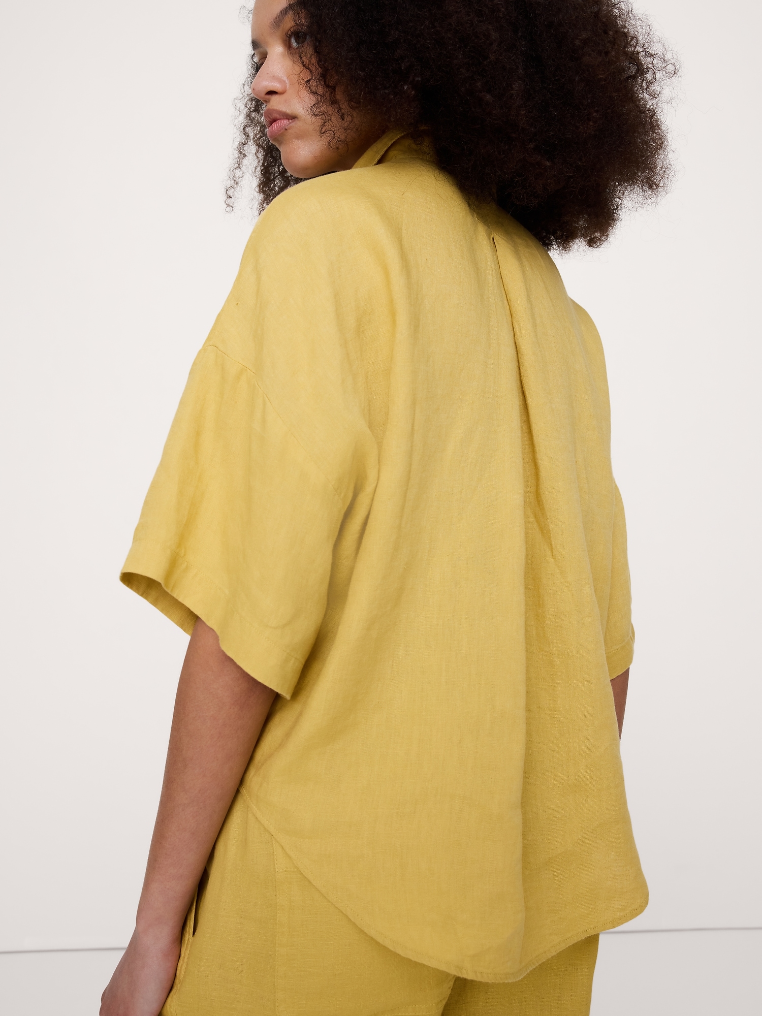 Image number 2 showing, Linen Short-Sleeve Shirt