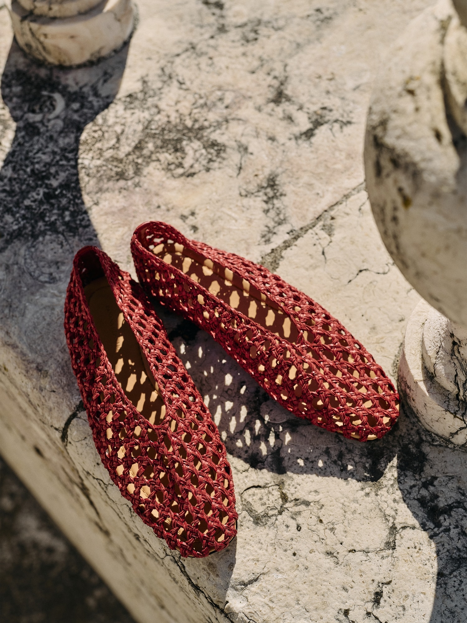 L'image numéro 7 présente Ballerines tissées