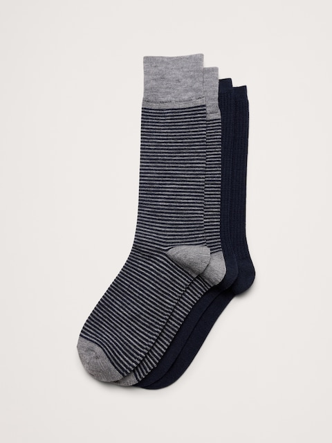 CHAUSSETTES EN LAINE MÉRINOS RESPIRANTE (PAQUET DE 2 PAIRES)