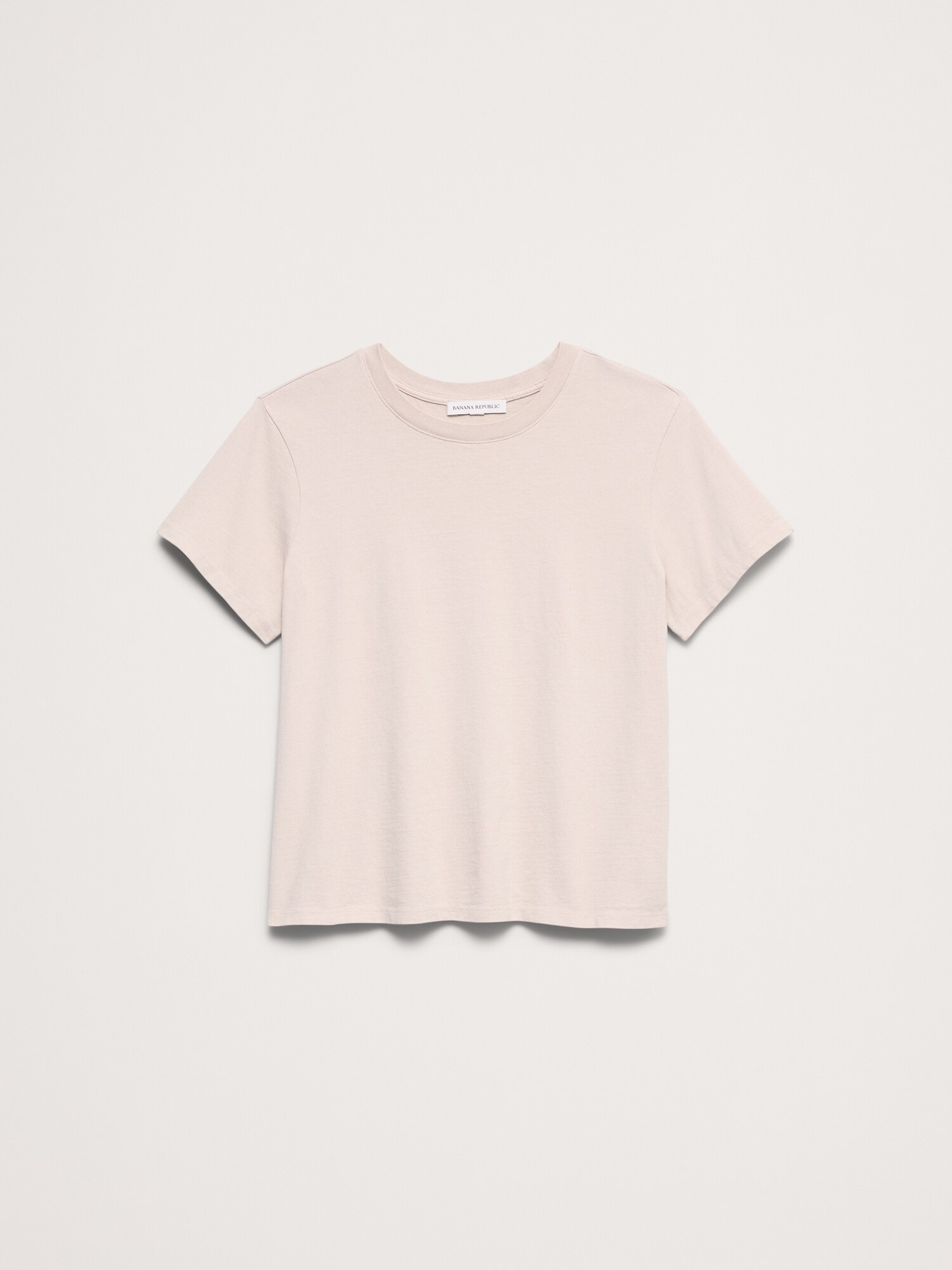 L'image numéro 4 présente T-SHIRT RAS DU COU EN COTON RÉTRO