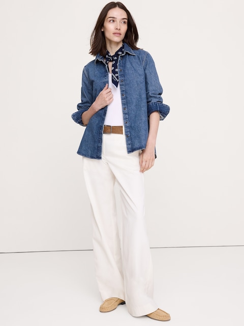 LE CHEMISIER DE TOUS LES JOURS EN DENIM