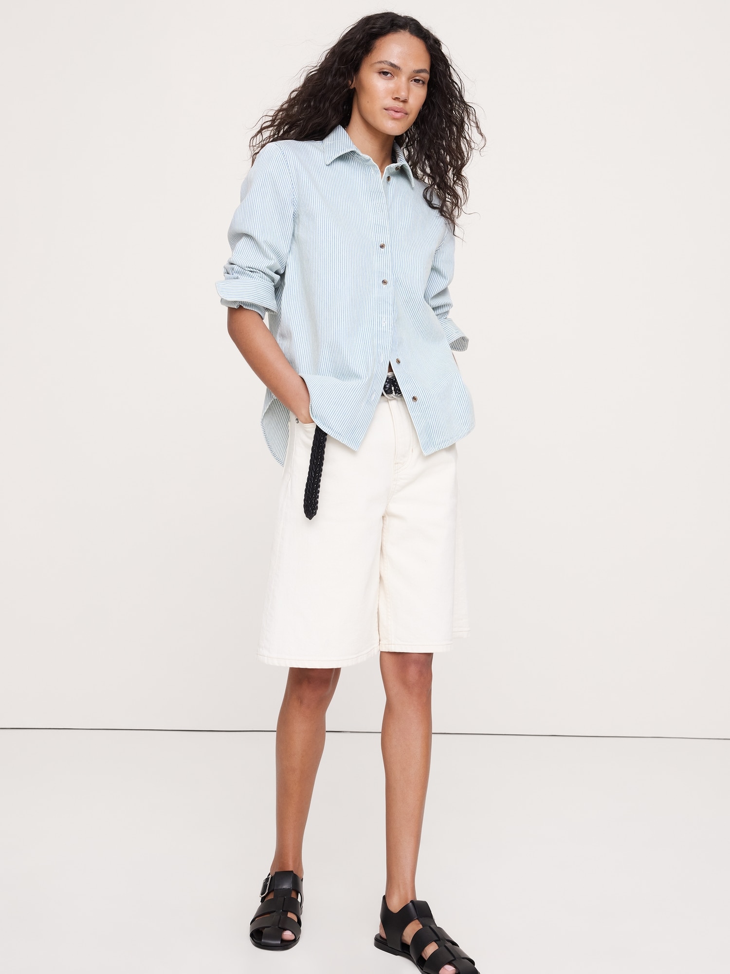 Image number 1 showing, The Everyday Shirt in Denim