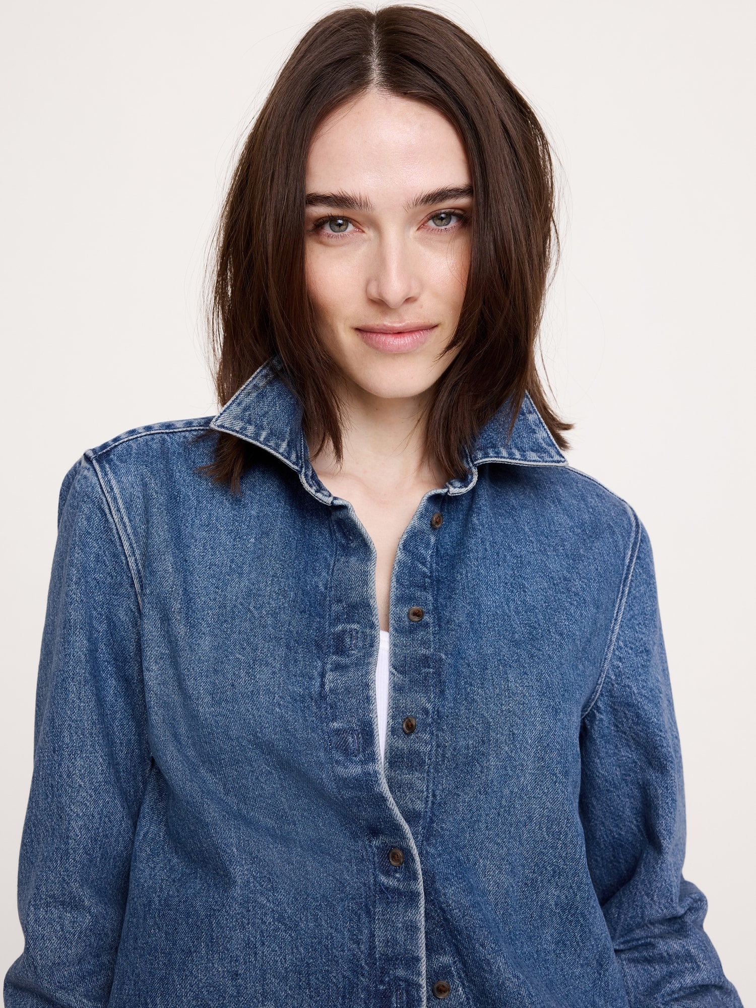 Image number 7 showing, The Everyday Shirt in Denim