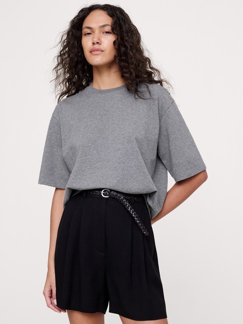 T-SHIRT DÉCONTRACTÉ EN COTON RÉTRO