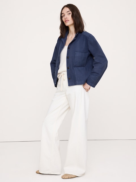 VESTE UTILITAIRE EN TOILE