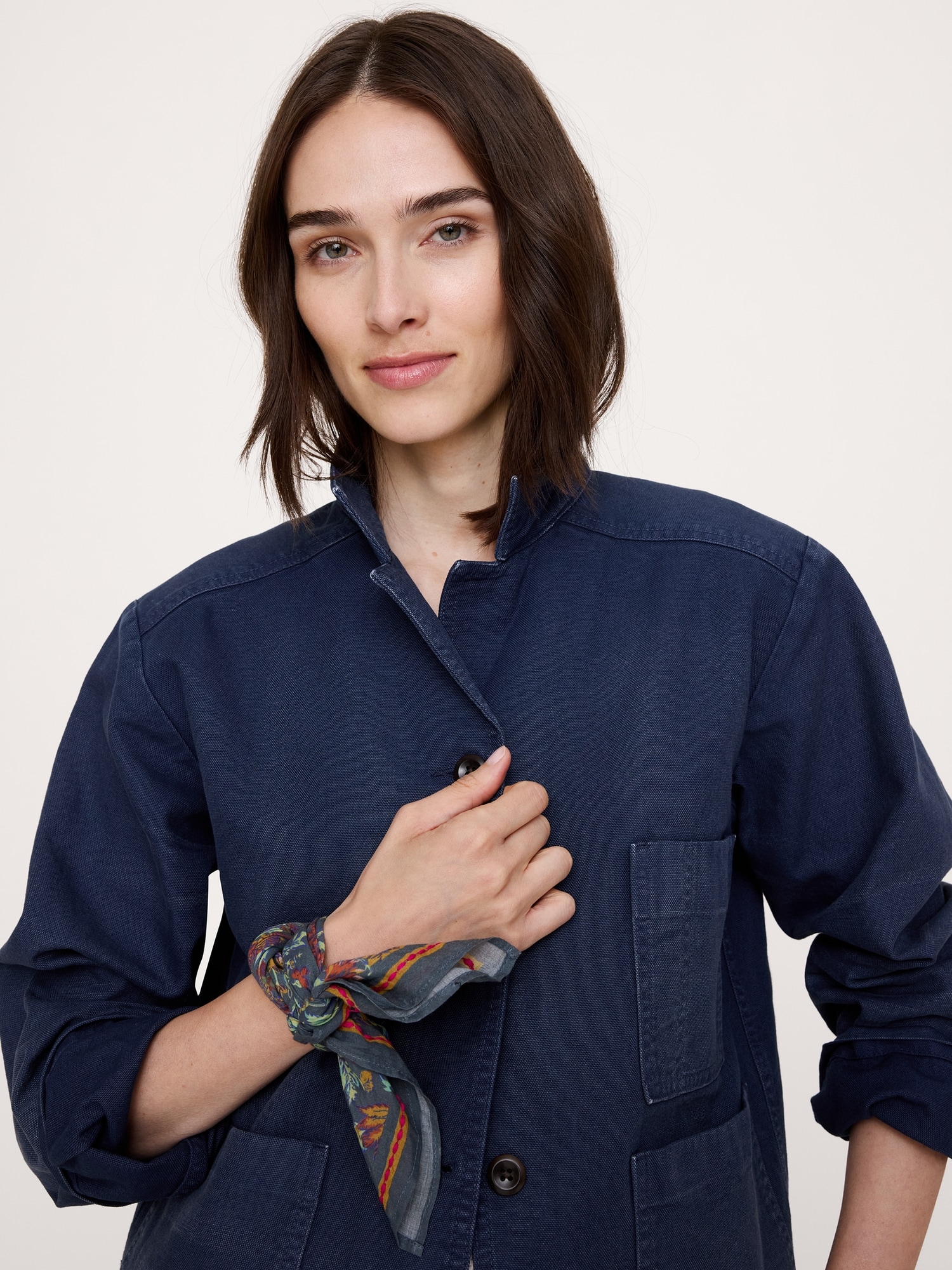 Image number 4 showing, Canvas Utility Jacket