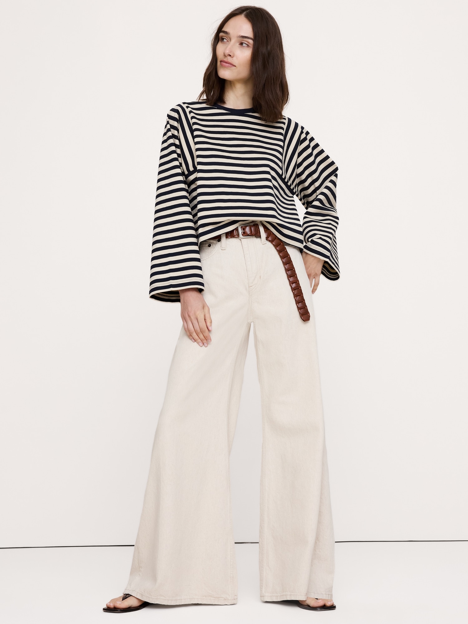 Image number 1 showing, Heavyweight Cotton Boxy T-Shirt