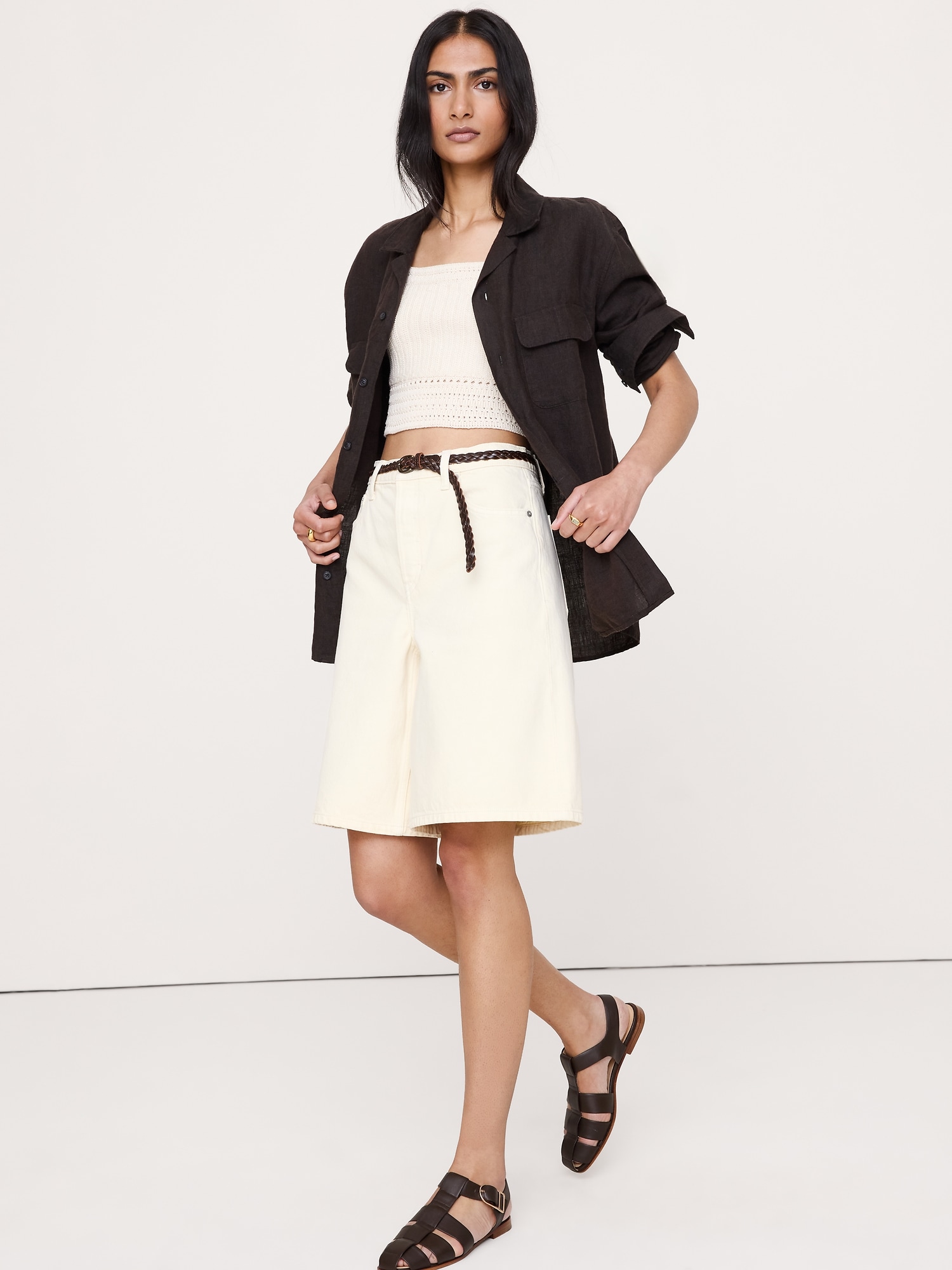 L'image numéro 3 présente Soutien-gorge seconde peau en coton crocheté