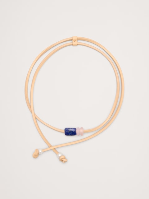 COLLIER CORDON AVEC LAPIS-LAZULI - Bleu Lapis