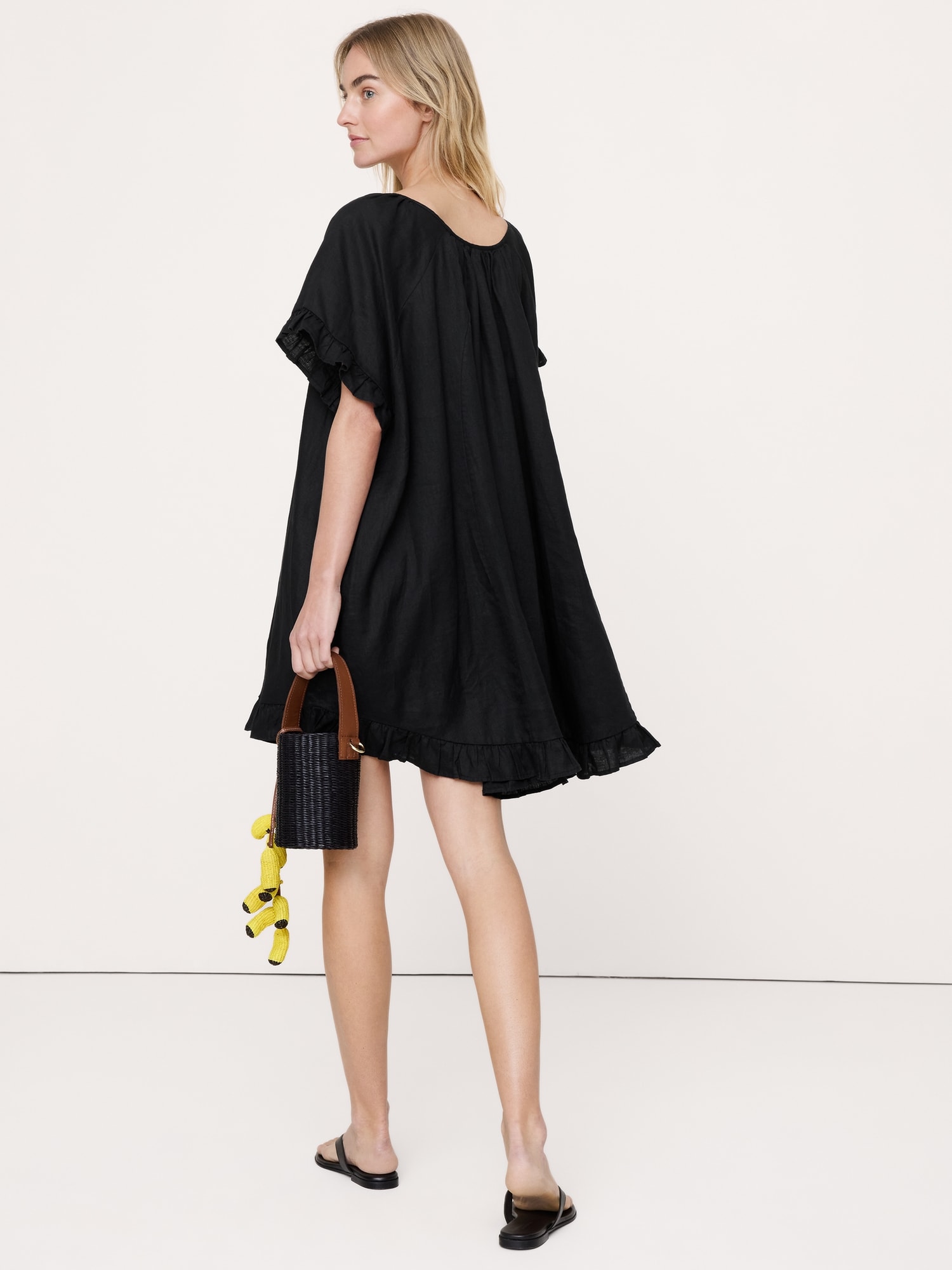 Image number 4 showing, Ruffle Trim Mini Dress