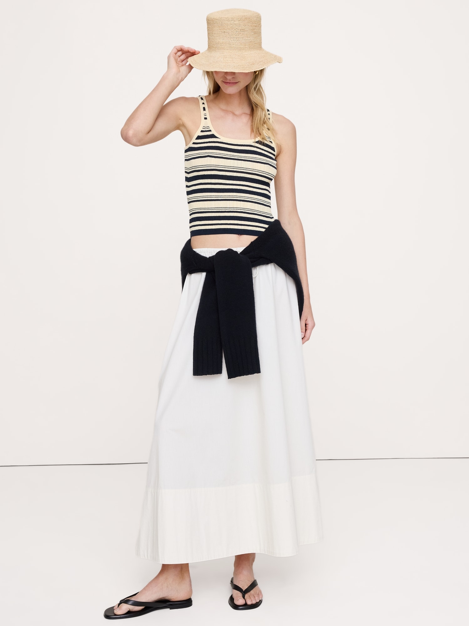 Image number 6 showing, Crinkle Knit Tank