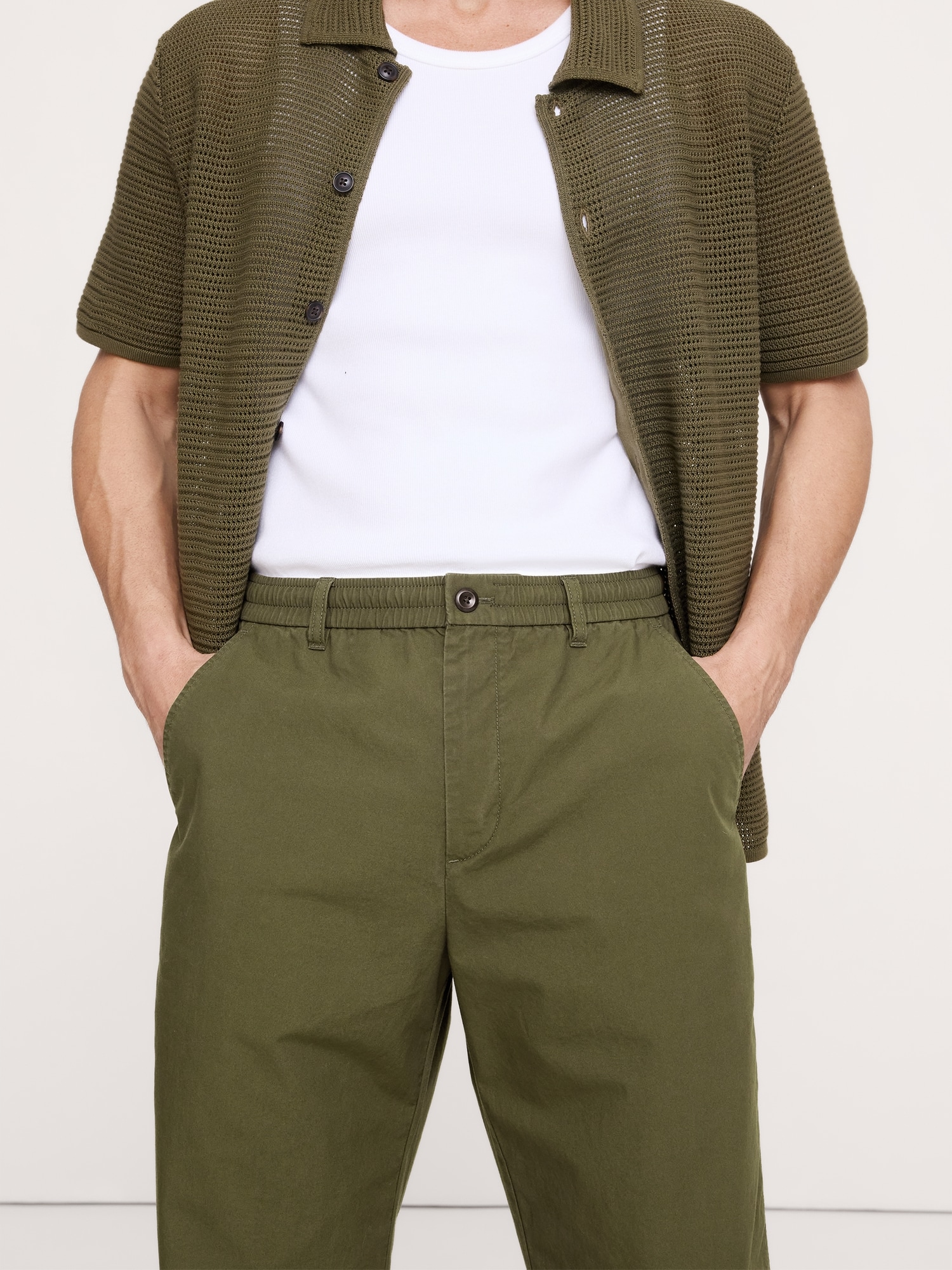 Image number 4 showing, The Weekender Relaxed Pull-On Pant in Cotton