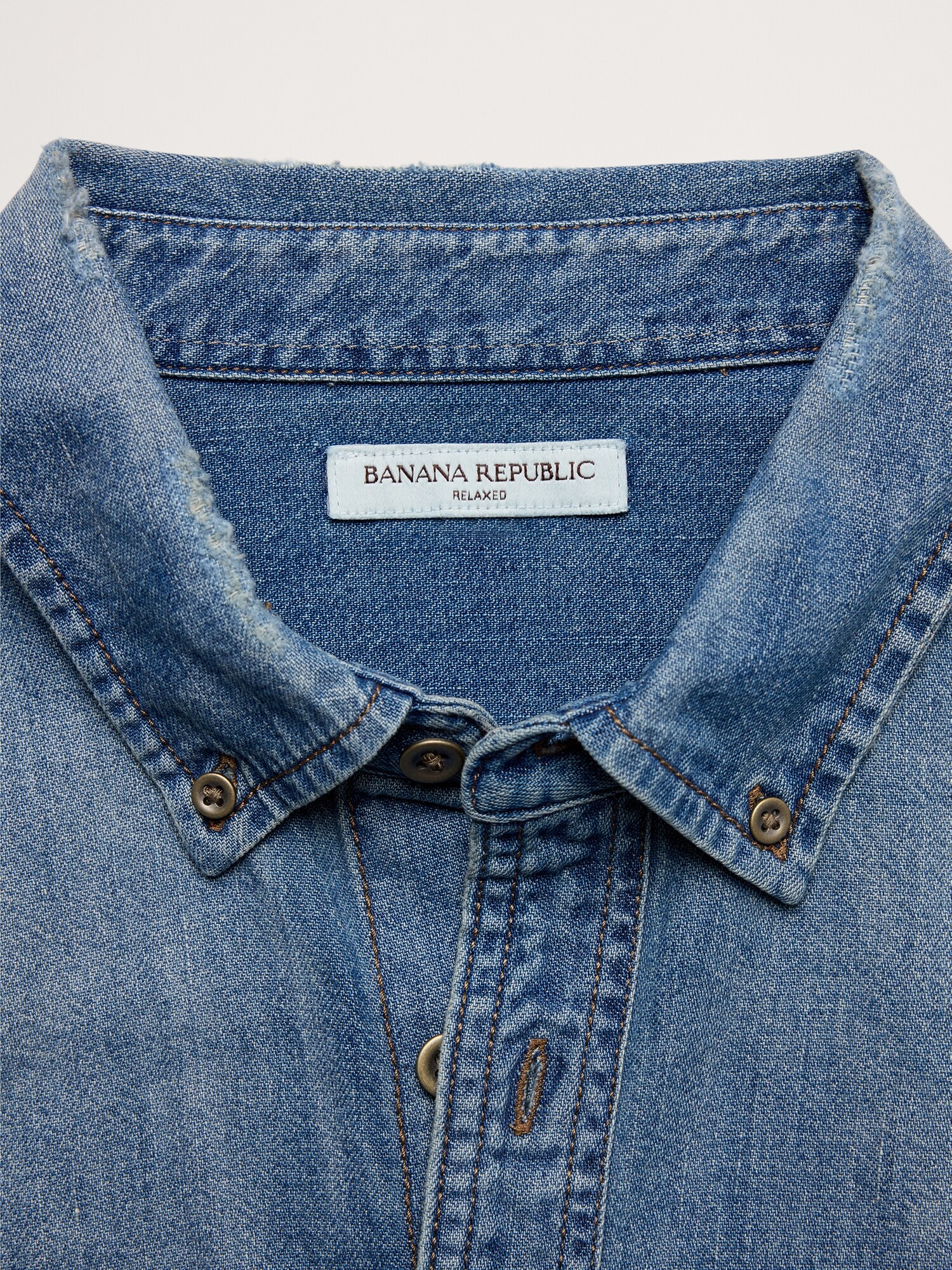 Image number 6 showing, Relaxed-Fit Denim Shirt