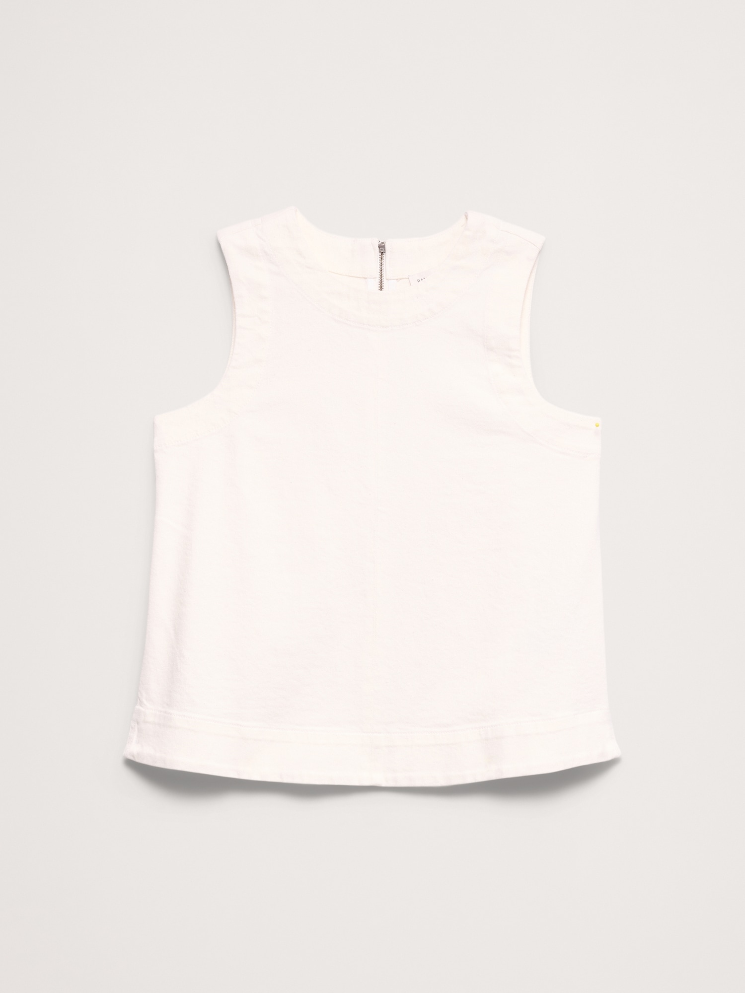 L'image numéro 6 présente Camisole en denim