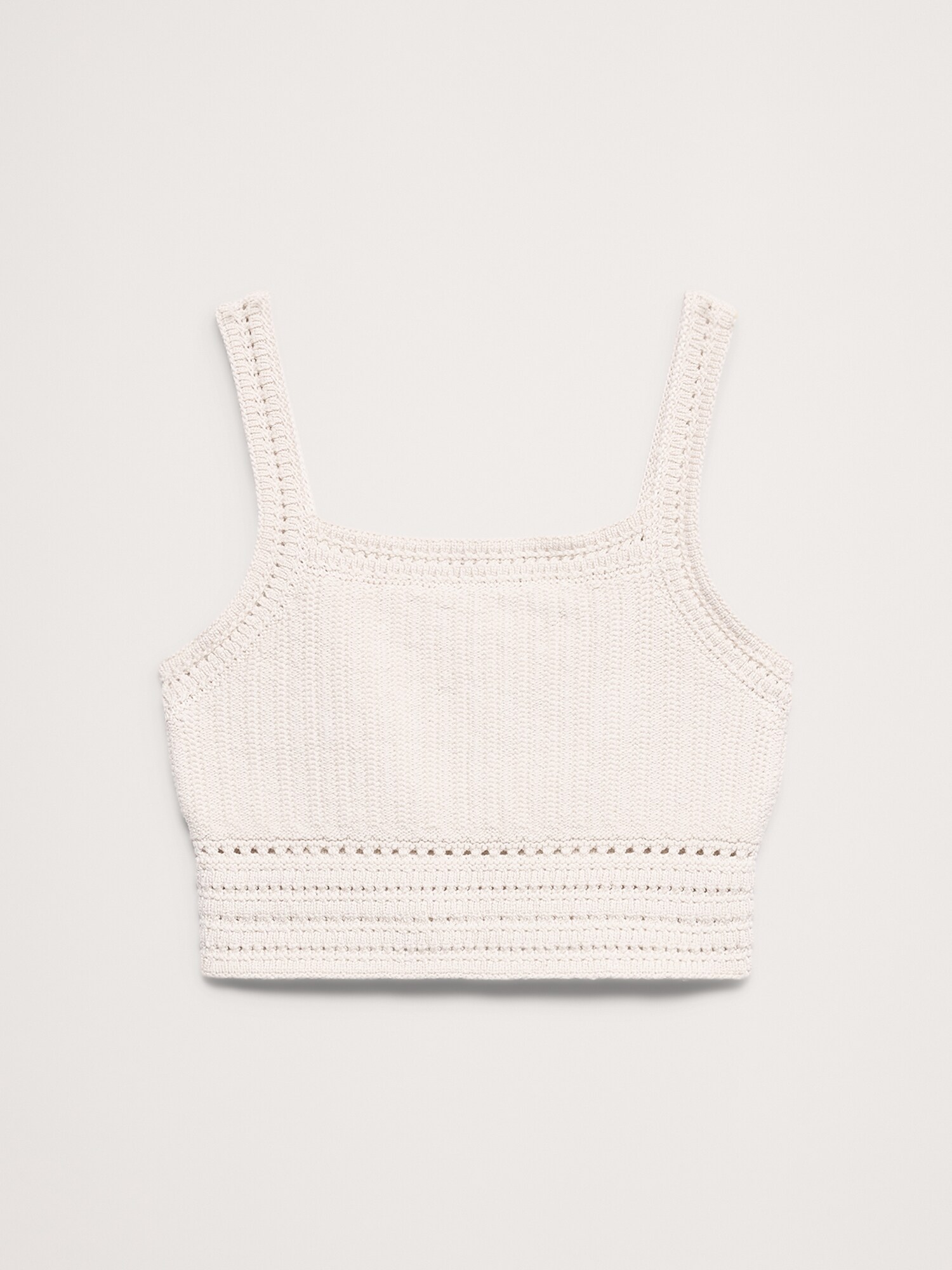 L'image numéro 4 présente Soutien-gorge seconde peau en coton crocheté