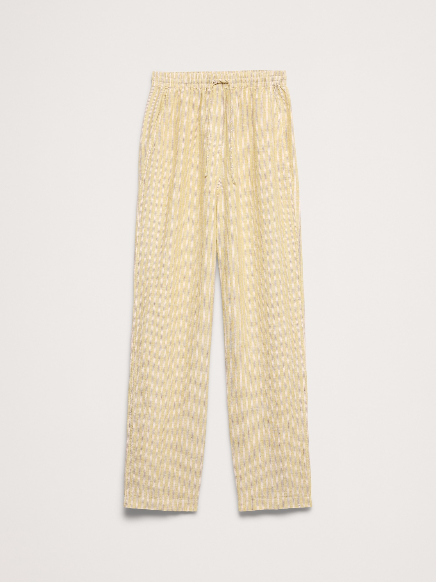 Image number 4 showing, The Getaway Straight-Leg Pull-On Pant in Linen