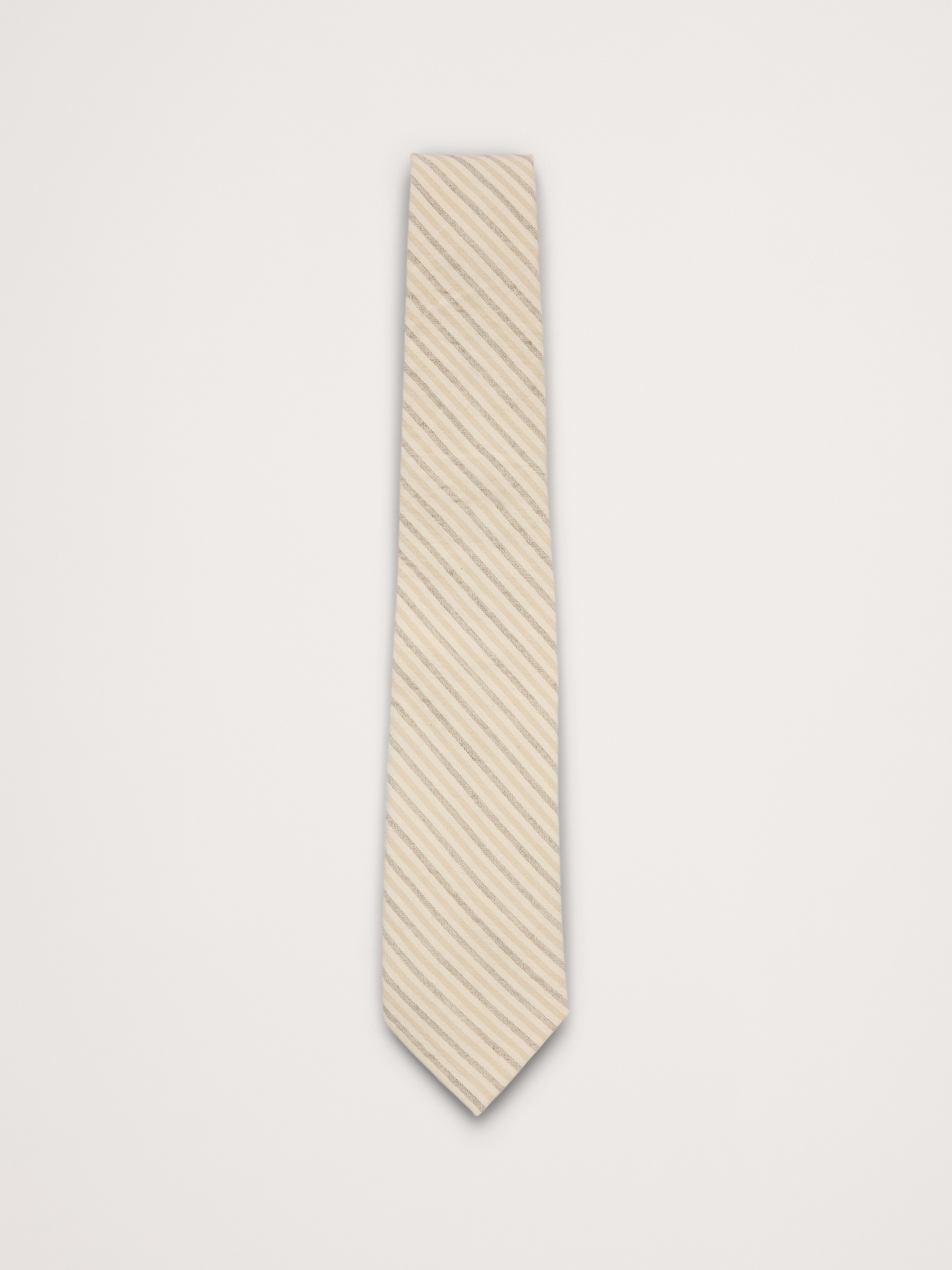 Image number 1 showing, Cotton-Linen Slub Tie