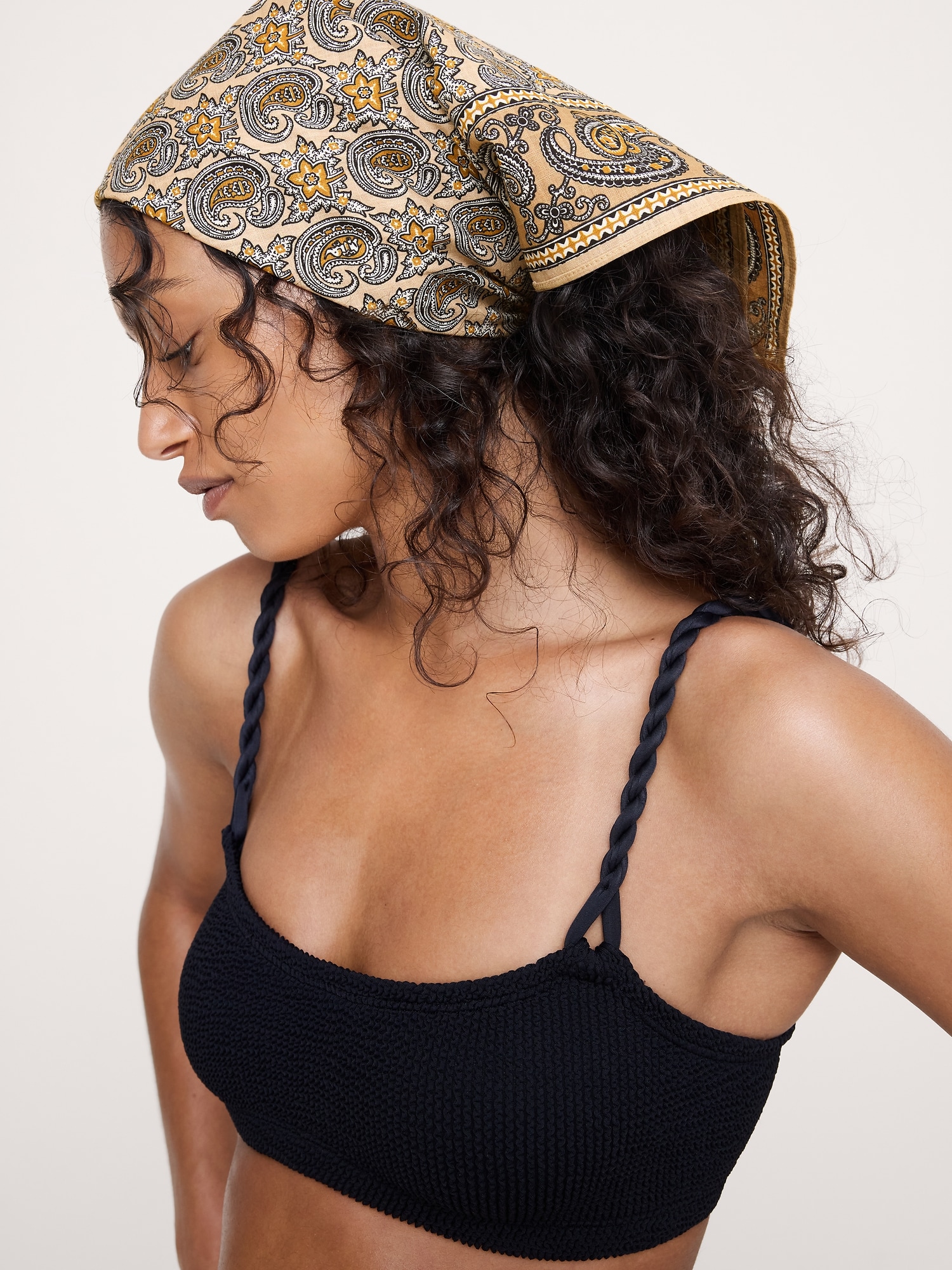 L'image numéro 2 présente Bandana en coton