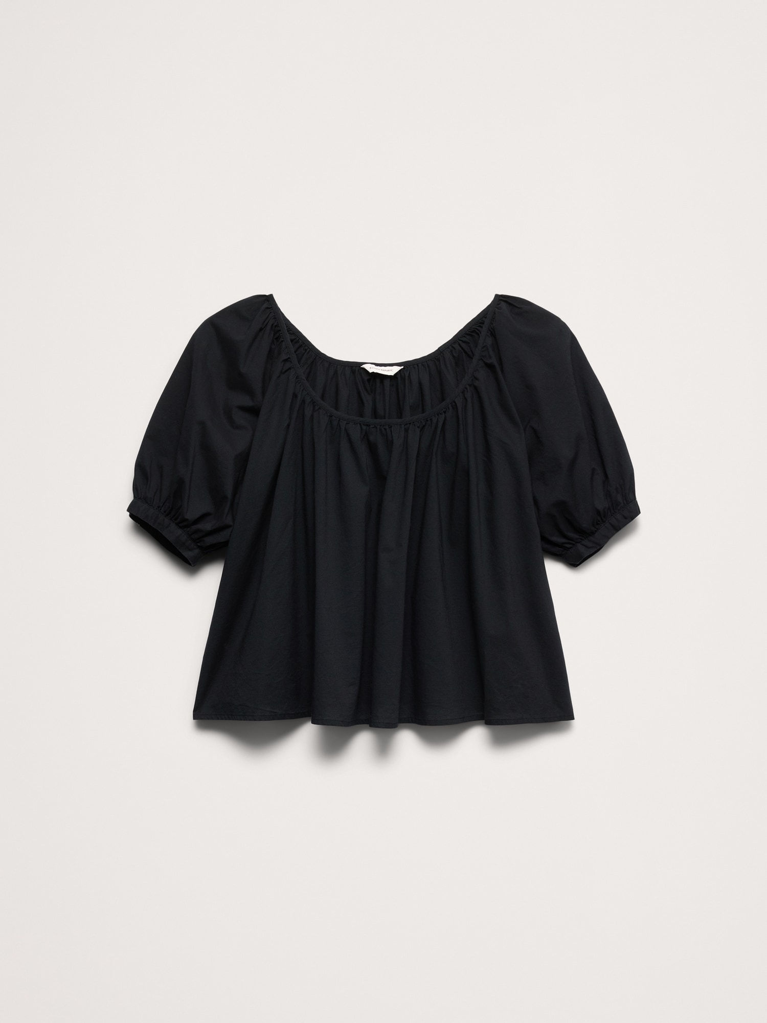 Image number 4 showing, Breezy Cotton Scoop-Neck Top