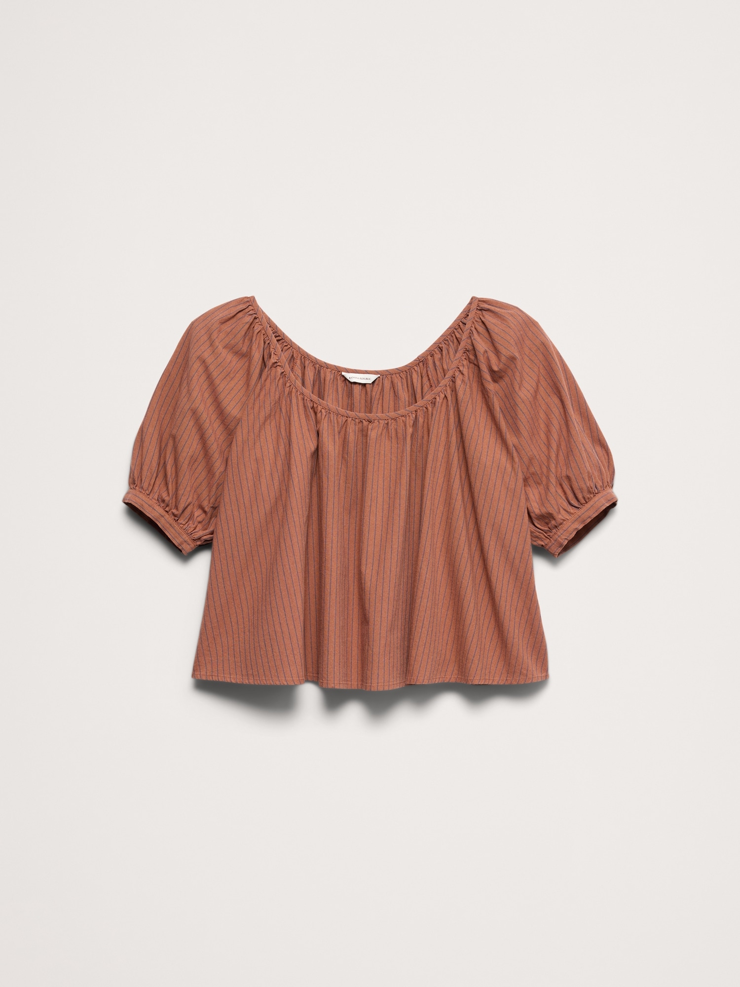 Image number 7 showing, Breezy Cotton Scoop-Neck Top