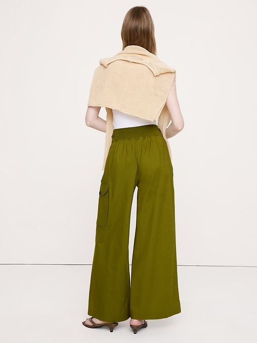 Heritage Explorer High-Rise Wide-Leg Pant | Banana Republic