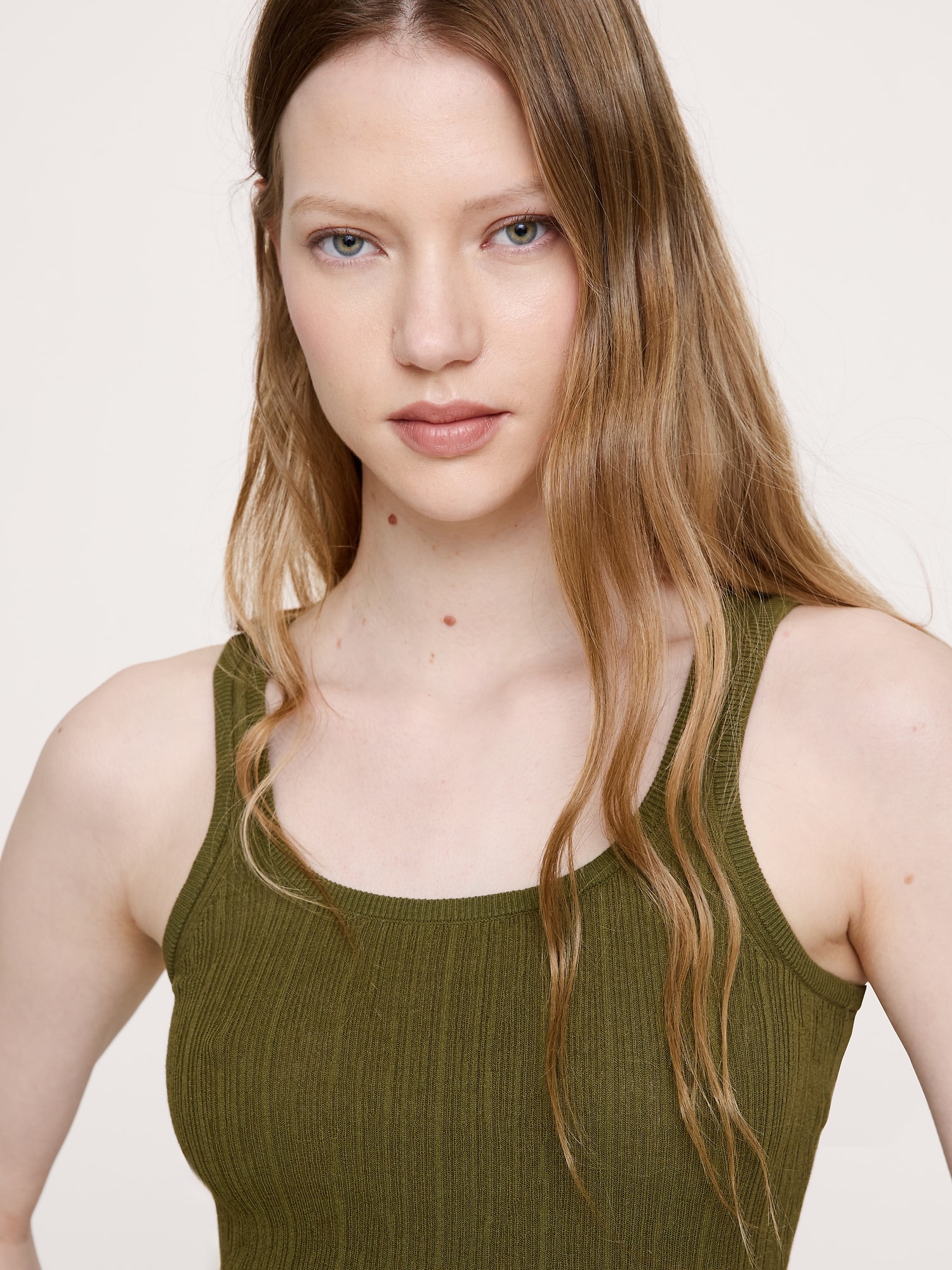 Image number 4 showing, Crinkle Knit Tank