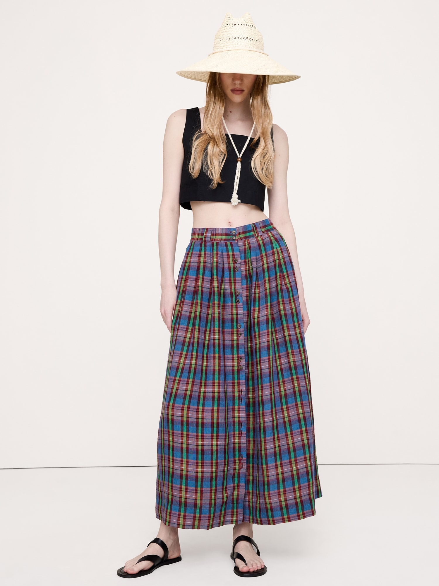 Image number 1 showing, Archive Reissue Maxi Skirt