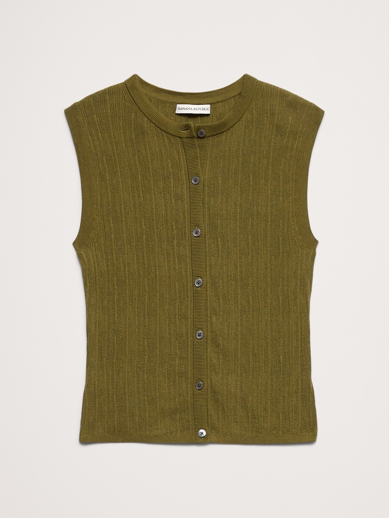 Image number 5 showing, Crinkle Knit Vest