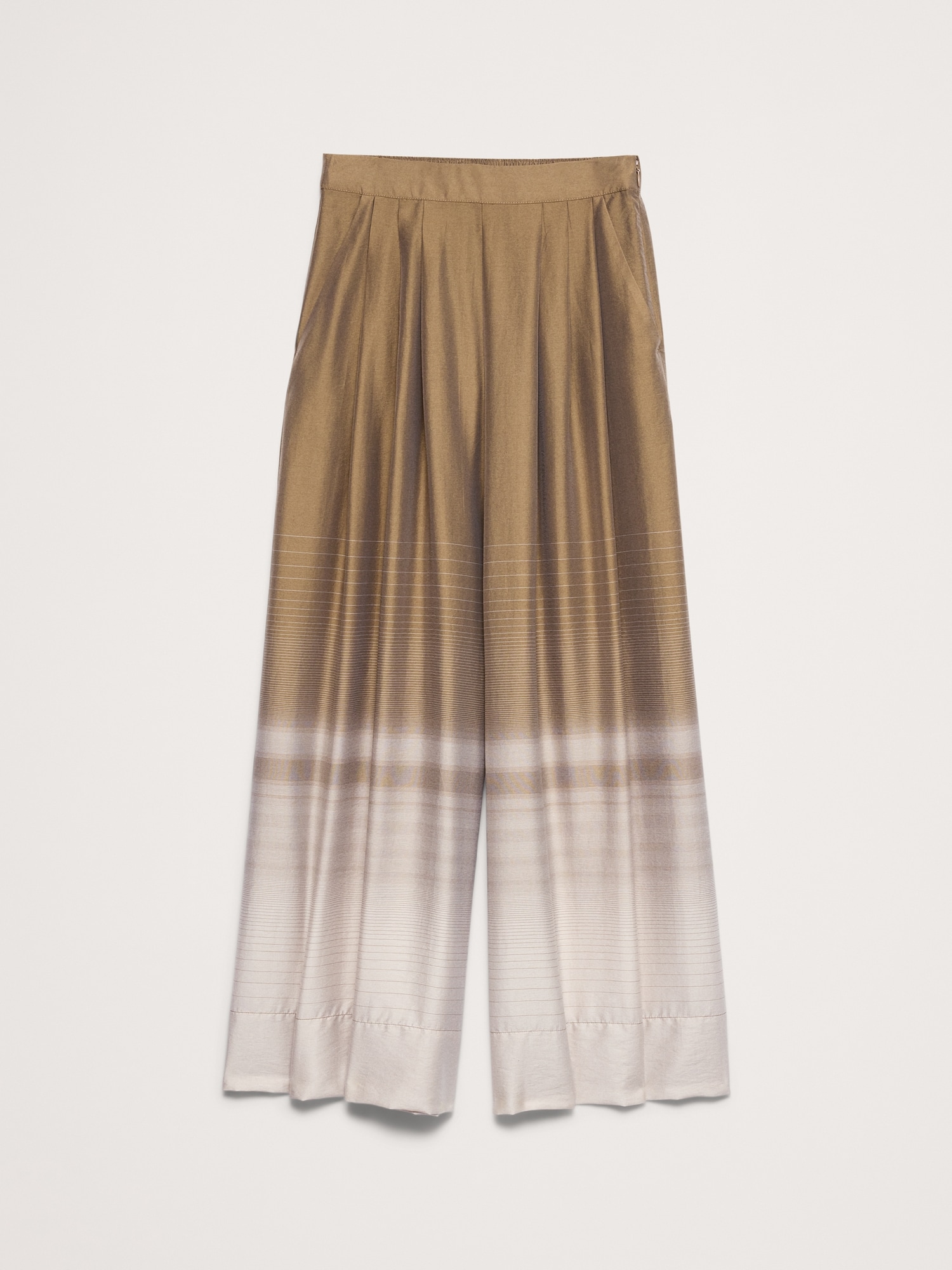 Image number 3 showing, High-Rise Wide-Leg TENCEL™-Nylon Palazzo Pant