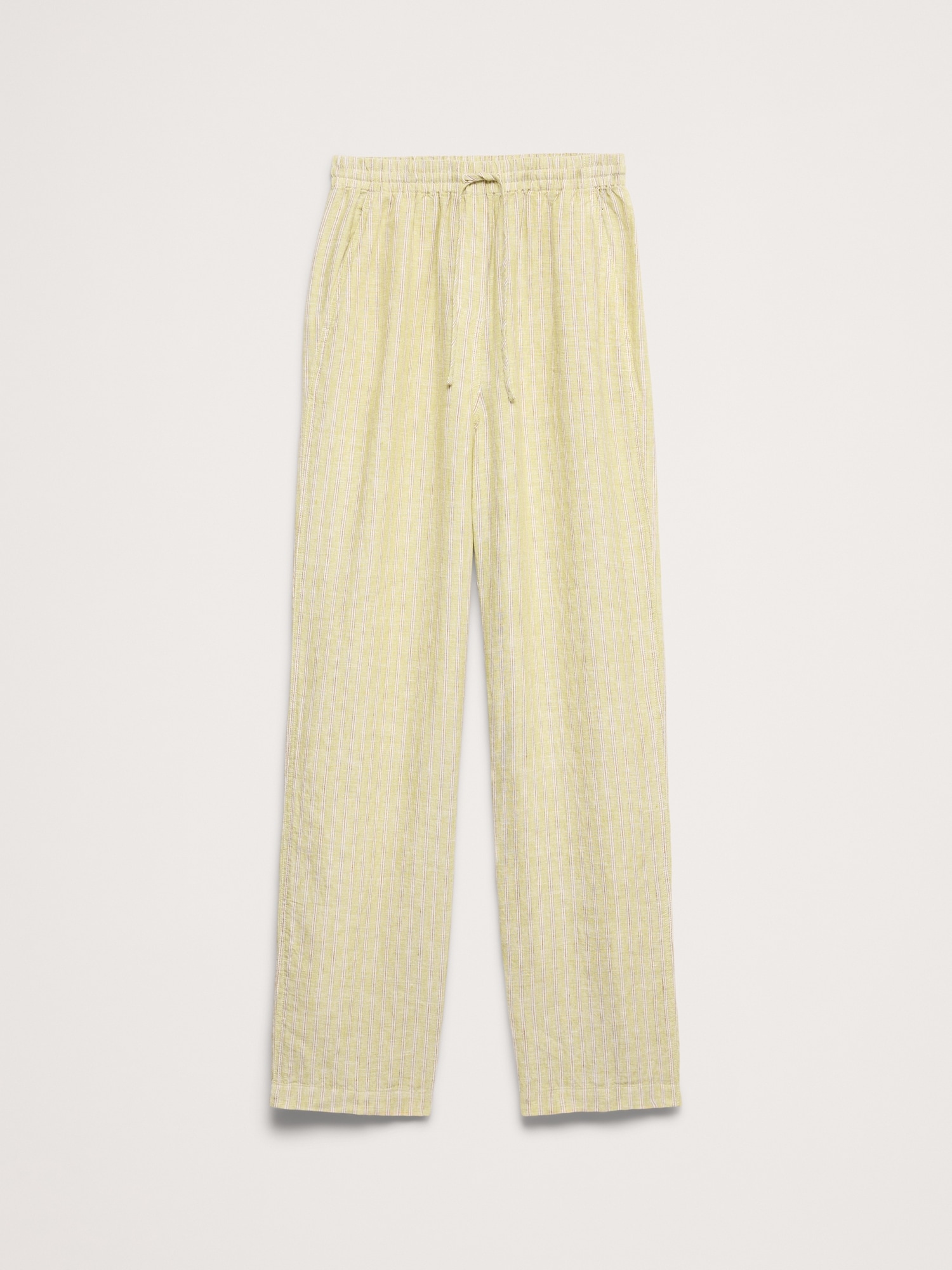 Image number 4 showing, The Getaway Straight-Leg Pull-On Pant in Linen
