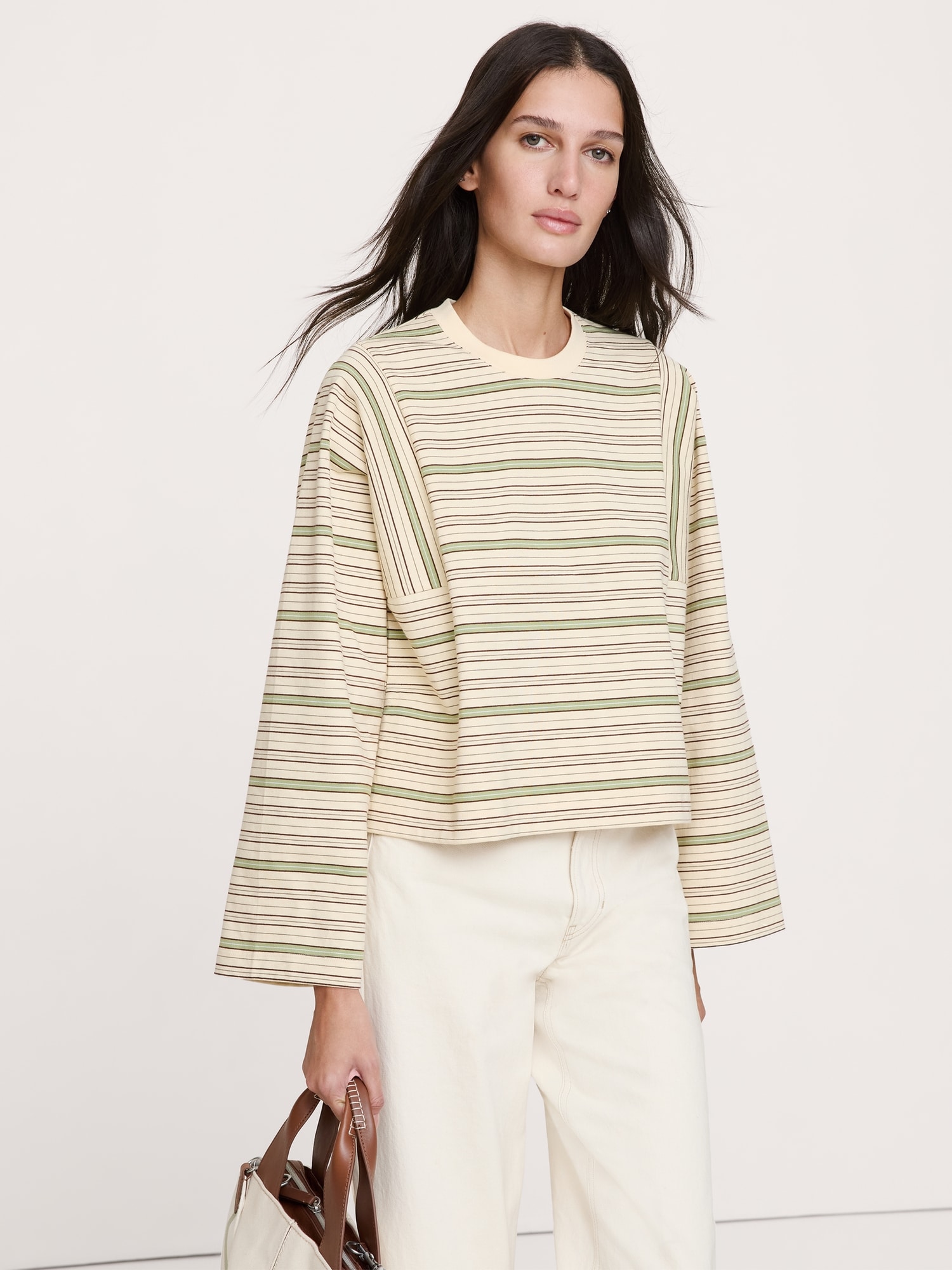 Image number 1 showing, Heavyweight Cotton Boxy T-Shirt