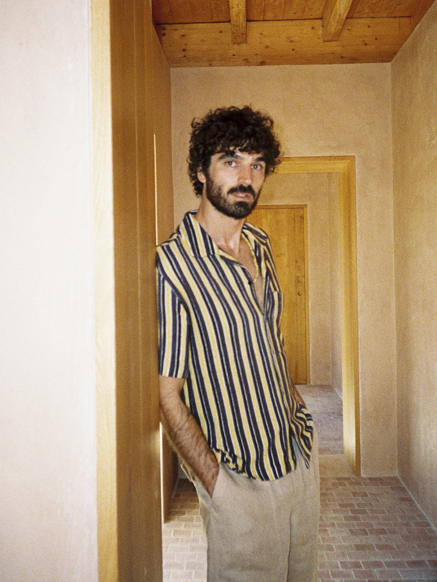 Image number 5 showing, Stripe Terry Resort Shirt
