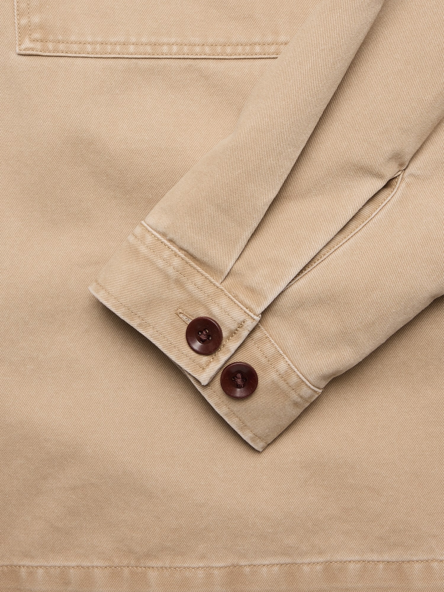 Image number 7 showing, Cotton Twill Hooded Overshirt