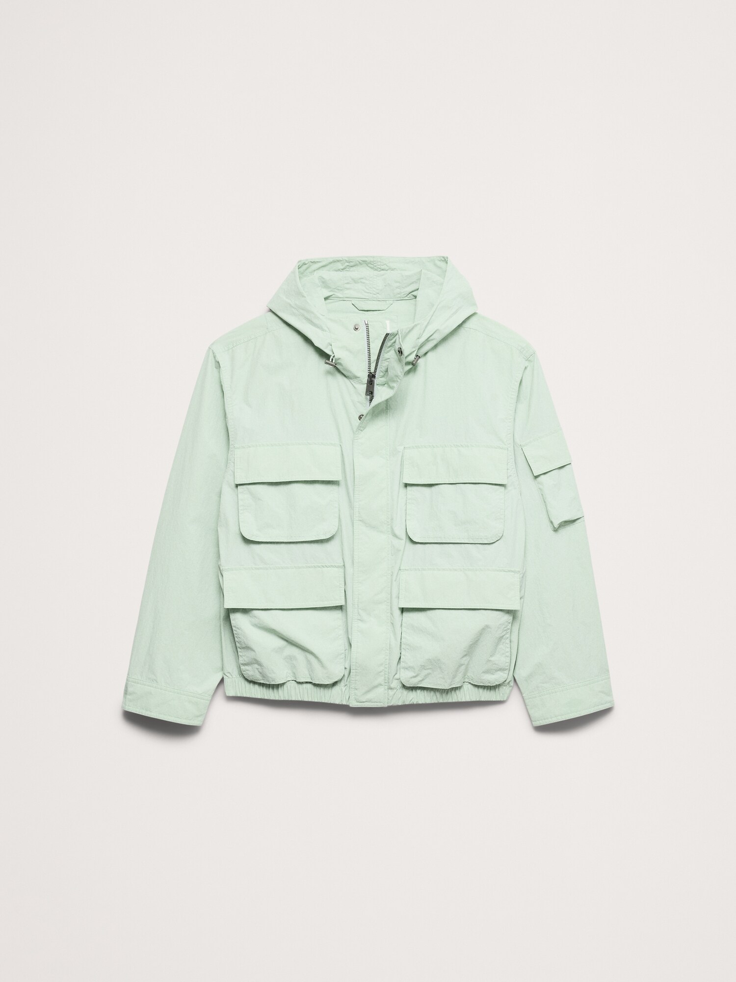 Image number 5 showing, Nylon Multi-Pocket Flight Jacket