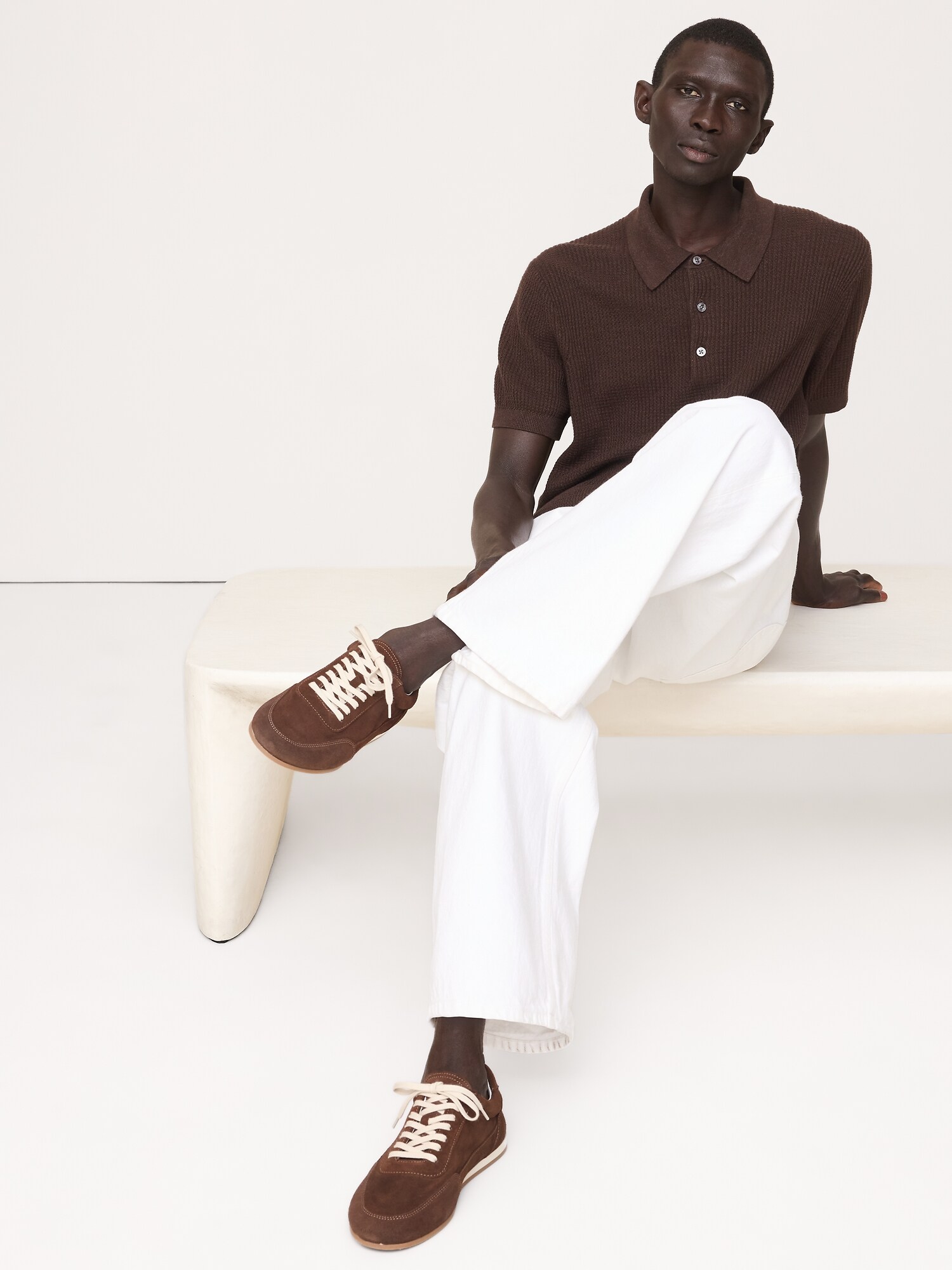Image number 7 showing, Italian Suede Low-Pro Sneaker