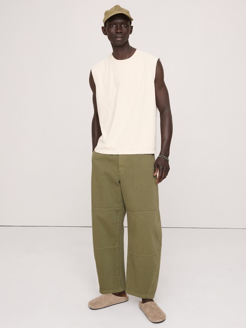 CAMISOLE EN COTON SUÉDÉ