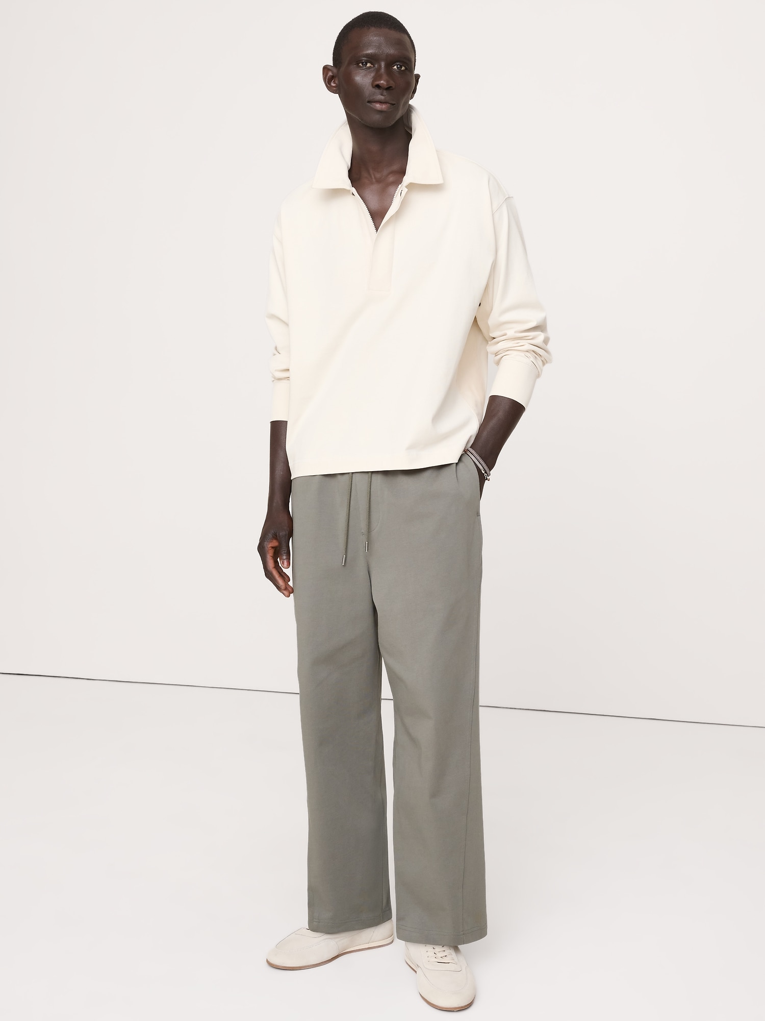 Image number 1 showing, Relaxed Pull-On Flight Pant