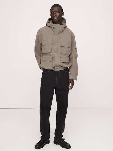 BLOUSON AVIATEUR MULTI-POCHES DÉCONTRACTÉ - Vert Aigue