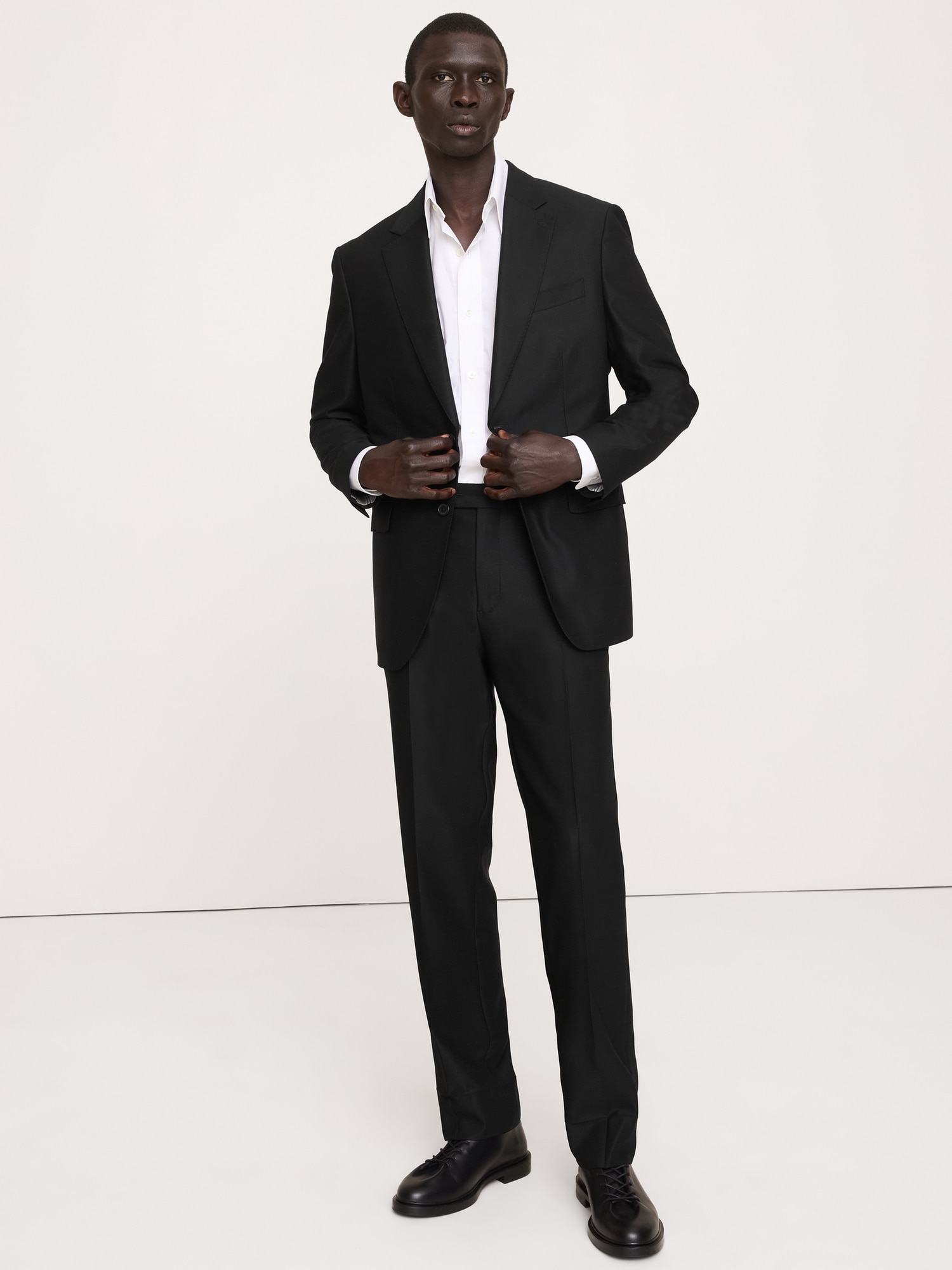 Signature Italian Hopsack Suit Pant